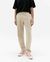 Pantalon droit léger en coton bio | écru "oatmeal travel light pants"