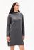 Robe pull grise en coton bio - friadaa mid grey melange