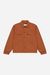 Veste workwear en coton bio | marron "hekinan sienna"