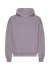 Sweat à capuche oversize en coton bio | violet "purple haze"