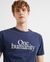 T-shirt marine en coton bio - one humanity
