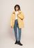 Doudoune en coton bio | jaune "w's cotton down parka beeswax tan"