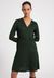 Robe mi-longue verte en lenzing - ceylonaa vintage green