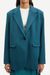 Blazer oversize en recyclé | bleu turquoise "haven blazer atlantic deep"