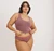 Débardeur court maintien léger en ecovero | vieux rose "luxe touch tank top rose wood" - Organic Basics