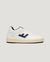 Baskets vegan en recyclé | blanc et marine "retro 90s vanilla navy"