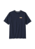 T-shirt en matières recyclées | imprimé bleu "fitz roy wild responsibili-tee new navy"