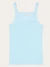 Débardeur en coton biologique | turquoise "rib strap top - aqua-esque" - Knowledge Cotton Apparel