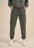 Jogging en coton bio | "vert" organic sweatpants - midnight forest