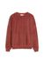 Sweatshirt velours vieux rose en coton bio - andaa copper glow - Armedangels - 5