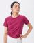 T-shirt en coton bio | framboise