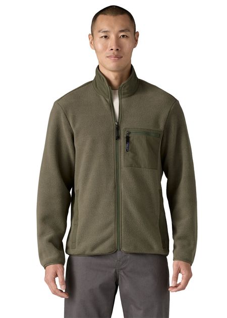 Veste polaire en matières recyclées | vert "synch jkt - basin green" - Patagonia