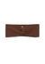 Bandeau marron en coton bio et laine bio - maritaa