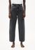 Jean 7/8 droit gris en coton bio - aanike graphite