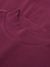 T-shirt côtelé en coton bio | bordeaux "regenerative organic cotton high neck rib - fig" - Knowledge Cotton Apparel
