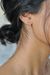 Boucles d'oreilles petit anneau en or recyclé 9ct - dainty sun ray