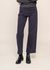 Pantalon droit en coton bio | marine "gale straight twill 5-pocket pants night sky"