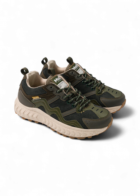 Baskets vegan | multicolore "gen7 - cactus - full khaki" - Moea