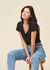 Le t-shirt décolleté noir - WeDressFair Essentiels