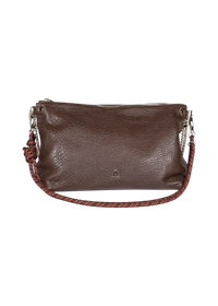 Sac à main cuir tannage végétal | marron "mallow - brun h25"