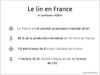 lin France chiffres