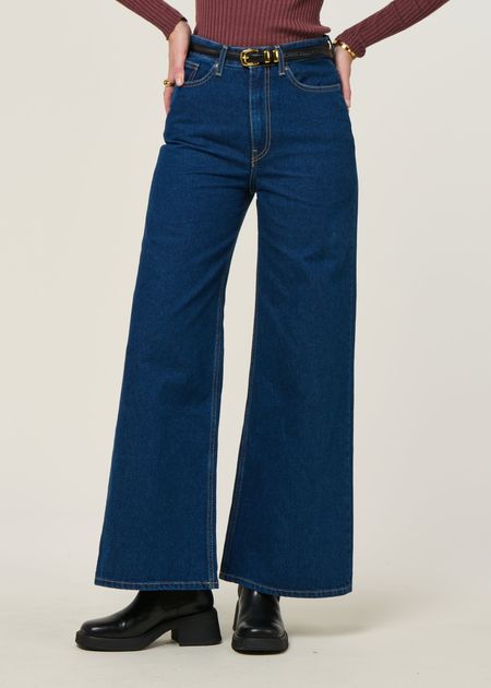 Le jean évasé
