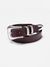 Ceinture en cuir | marron "western silver belt - dark brown" - Nudie Jeans