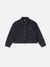 Veste denim en coton bio | noir "berit denim jacket asphalt black"