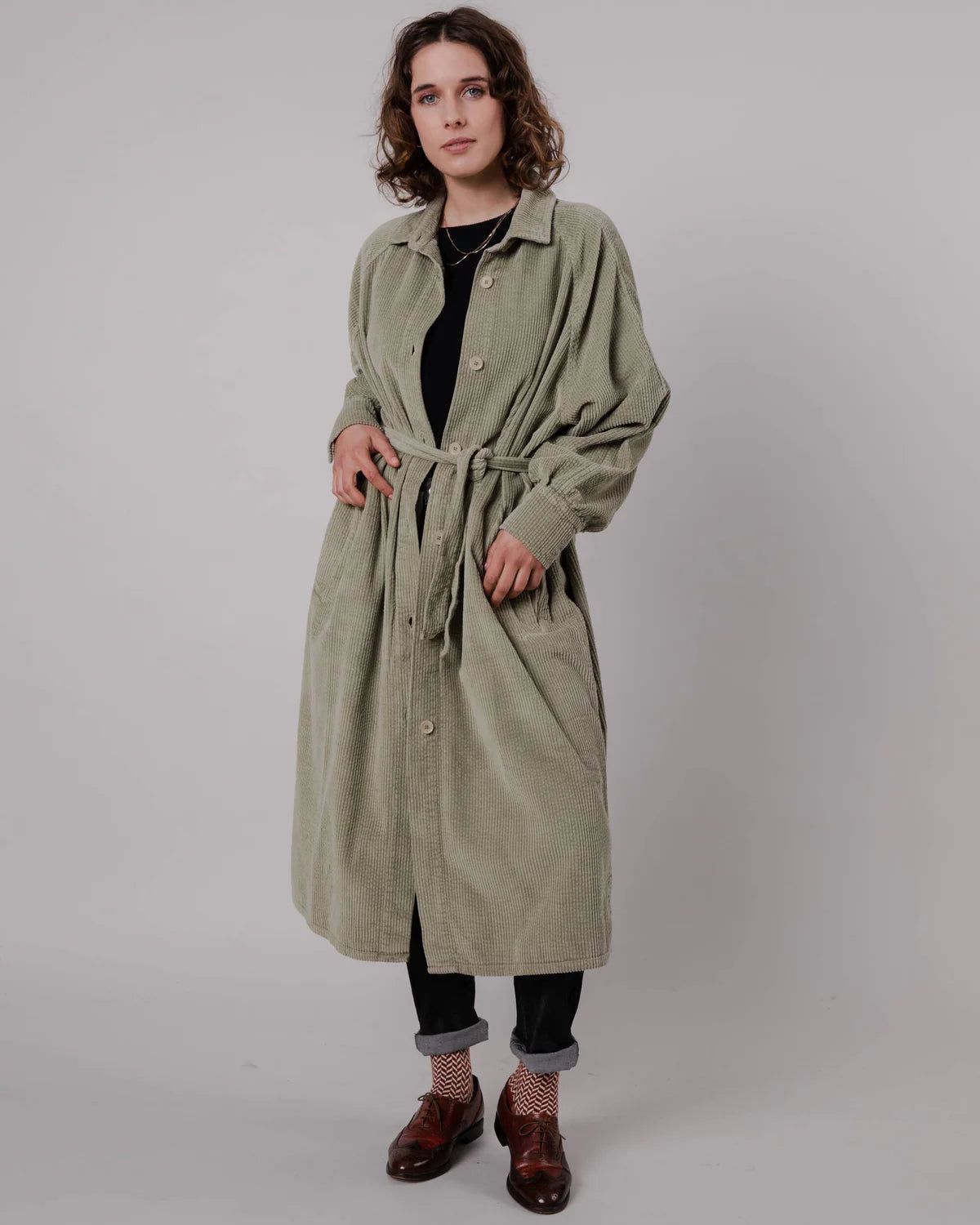 Corduroy trench store