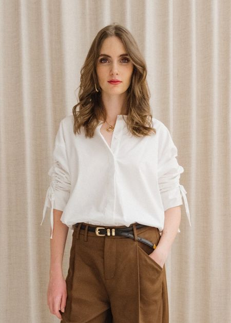 Chemise frida blanche - Bonjour Demain