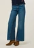 Jean taille basse ample en coton bio | bleu "wide heidi blue days gusset - blue days gusset" - Nudie Jeans