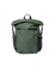 Sac à dos rolltop imperméable en recyclé | vert "nils dawn green"