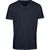 T-shirt col v bleu nuit en coton bio - alder - Knowledge Cotton Apparel - 4