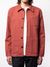 Veste de travail rouge en coton bio - barney worker jacket poppy red
