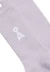 Chaussettes en coton biologique | violet "saamus bold - soft lilac" - Armedangels
