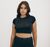 T-shirt court en coton bio | noir "core baby tee black"