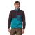 Polaire col zippé en recyclé | bicolore "microdini 1/2 zip p/o belay blue" - Patagonia