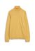 Col roulé jaune en coton bio - glaan winter light
