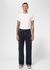 Jean en coton bio | noir "tuff tony black vintage - black wash" - Nudie Jeans