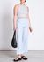 Pantalon ample en lin | bleu "beveren sky blue"