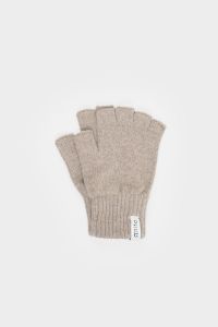 Mitaines en laine recyclée | beige "sasha - beige sabbia"