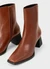 Bottines en cuir certifié | marron "hedda - cinnamon" - Vagabond