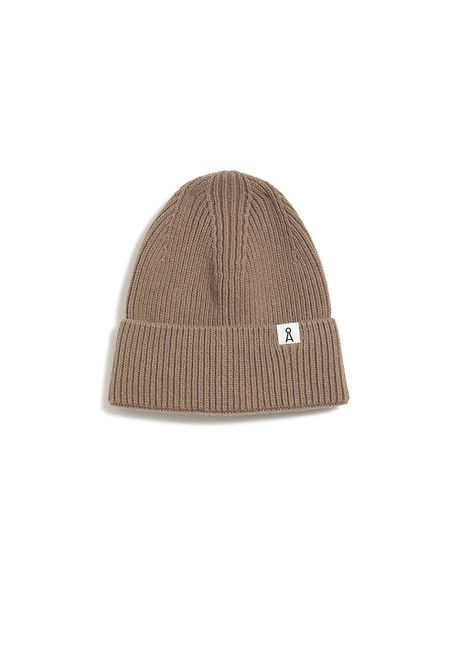 Bonnet camel en coton et laine bio - maax