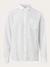 Chemise blanche en lin bio - custom fit linen shirt bright white