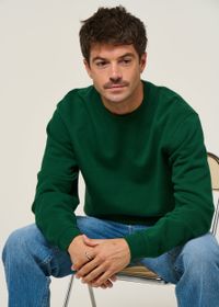 Sweat en coton bio | vert forêt