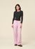 Pantalon en lin | rose "sjov - light orchid"