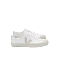 Baskets nova canvas white pierre