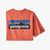 T-shirt imprimé corail en coton bio - p6 logo responsibili-tee - Patagonia - 3