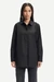 Chemise noire oversize en coton bio - haley shirt black