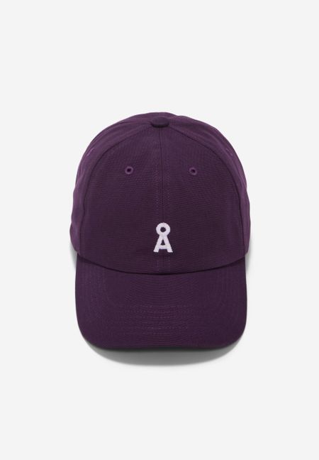 Casquette en coton bio | violet "yenaas bold blue ash"